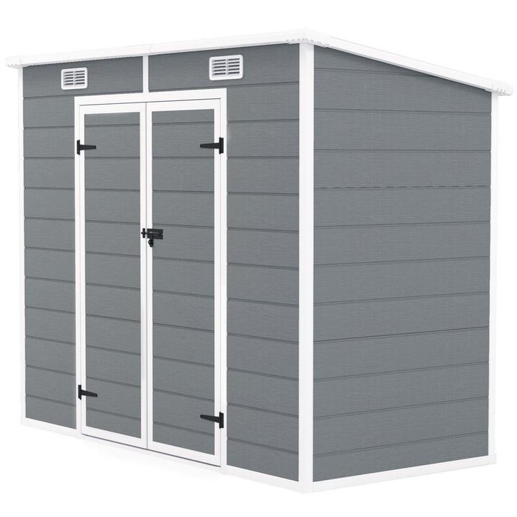 Tuinhuisje - Stevig Staal - Waterdicht - Grijs, Tuin en Terras, Tuinhuizen, Nieuw, Ophalen of Verzenden