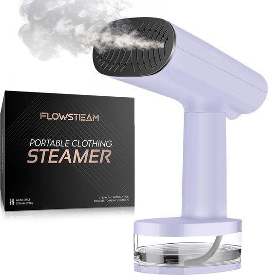 2dekans | FLOWSTEAM® Luxe Kledingstomer - Handstomer -, Elektronische apparatuur, Stoomapparaten, Ophalen of Verzenden