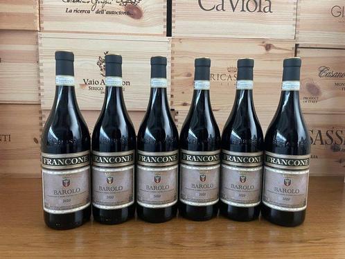 2020 Francone - Barolo - 6 Flessen (0.75 liter), Verzamelen, Wijnen