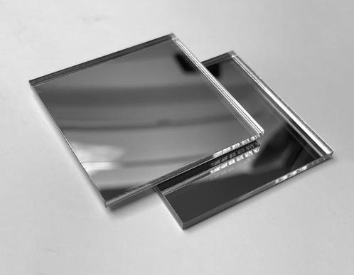 Set van 30 kleine vierkante spiegeltjes (3x50x50 mm), Bricolage & Construction, Outillage | Autres Machines, Envoi