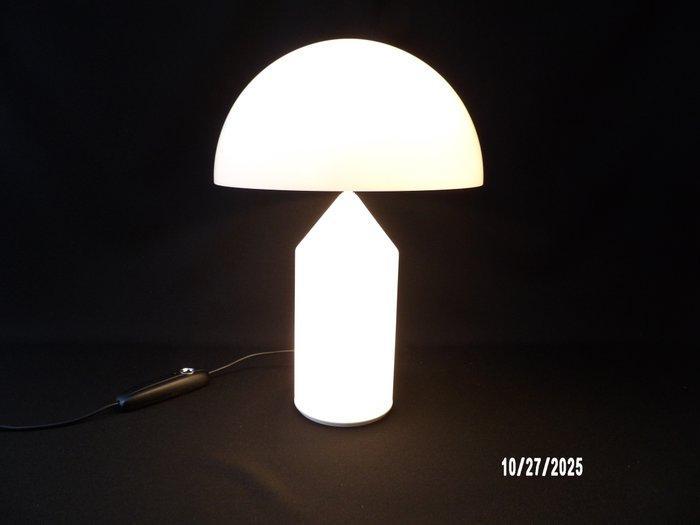 Oluce - Vico Magistretti - Tafellamp - Atollo 237 - Opaline, Antiek en Kunst, Antiek | Verlichting