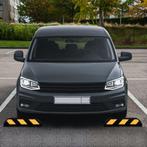 vidaXL Parkeerblokken reflecterend 2 st 56x15x10 cm rubber, Verzenden, Nieuw