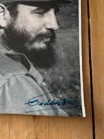 Fidel Castro - Photographie signée en uniforme militaire, Verzamelen, Nieuw