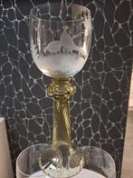 Wijnglas (3) - glas Romer - Wijnkruik, Antiek en Kunst