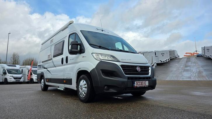 McLouis Menfys Van 4 CS S-line met twinbed, trekhaak 99820, Caravanes & Camping, Camping-cars