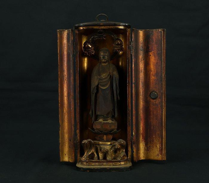 Butsudan - Hout - 1910-1920, 1920-1930, 1930-1940 - Yakushi, Antiquités & Art, Antiquités | Autres Antiquités