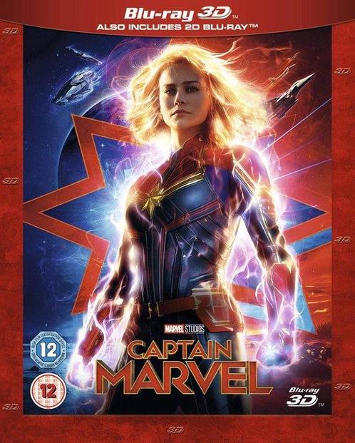 Captain Marvel 3D en 2D (blu-ray tweedehands film), Cd's en Dvd's, Blu-ray, Ophalen of Verzenden