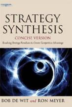 Strategy Synthesis 9781844801923 Bob De Wit, Verzenden, Gelezen, Bob De Wit