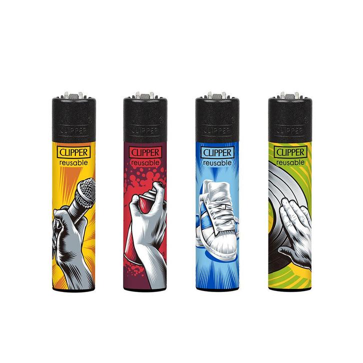 Clipper Aansteker - Hip Hop Elements, Verzamelen, Rookartikelen, Aanstekers en Luciferdoosjes, Nieuw, Verzenden