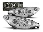 Angel Eyes koplampen Chrome geschikt voor Peugeot 206, Auto-onderdelen, Nieuw, Peugeot, Verzenden