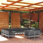 vidaXL 12-delige Loungeset met kussens massief grenenhout, Tuin en Terras, Tuinsets en Loungesets, Verzenden, Nieuw, Loungeset