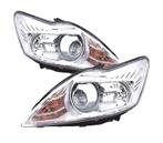 PHARES POUR FORD FOCUS III 08-10 FOND CHROMÉ, Verzenden, Nieuw