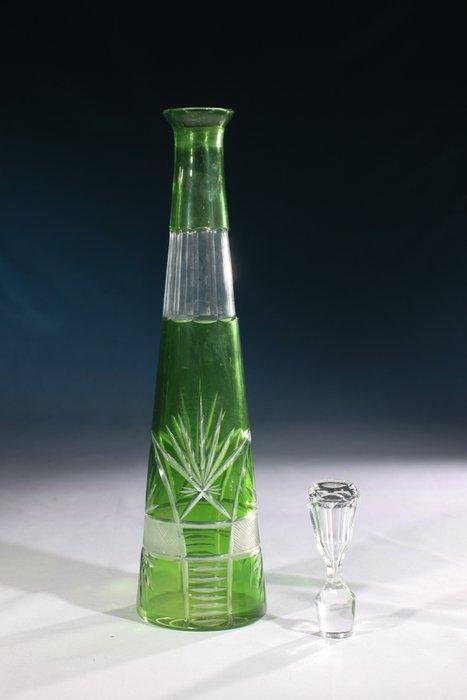 Val Saint Lambert - Karaf - Glas, Antiek en Kunst, Kunst | Designobjecten