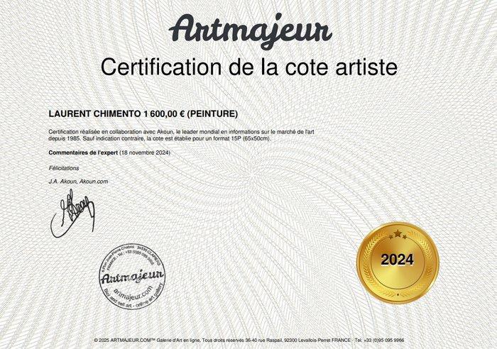Laurent Chimento (XX-XXI) - La partie déchecs, Antiek en Kunst, Kunst | Schilderijen | Klassiek