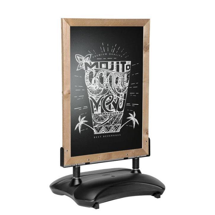 Stoepbord ChalkPro Steigerhout 80x105 cm, Zakelijke goederen, Overige Zakelijke goederen, Verzenden