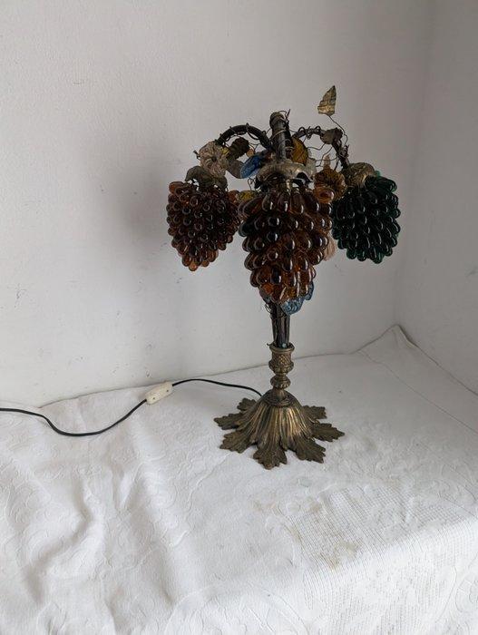 Murano - Tafellamp - Glas, Brons - Murano, Antiquités & Art, Antiquités | Autres Antiquités