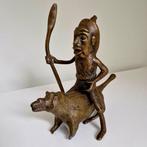 Figurine(s) (2) - Bronze africain - Bénin
