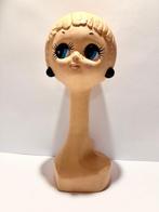 Mannequin - Twiggy mannequinhoofd - Plastic, Antiquités & Art