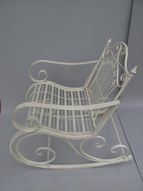 Tuinmeubelset - Gietijzer - Schommelstoel, Antiek en Kunst, Curiosa en Brocante
