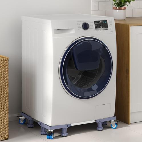 vidaXL Wasmachinebasis met Wielen - Verstelbaar tot 350 kg, Elektronische apparatuur, Wasmachines, Nieuw, Verzenden