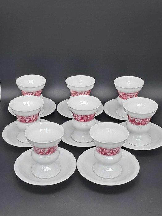 Heinrich Rüdesheimer - Beker (10) - Porselein, Antiek en Kunst, Antiek | Meubels | Tafels