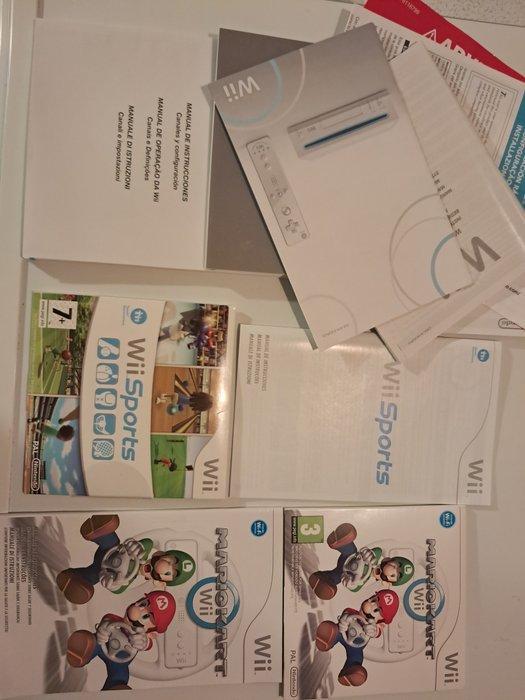 Nintendo - Wii - Wii - Videogameconsole + games, Games en Spelcomputers, Spelcomputers | Overige Accessoires