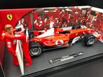 Hot Wheels 1:18 - Modelbouwdoos - Ferrari F1 - Barrichello -, Hobby en Vrije tijd, Nieuw