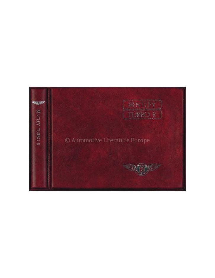 1985-1988 BENTLEY TURBO R BOORDMAP, Autos : Divers, Modes d'emploi & Notices d'utilisation