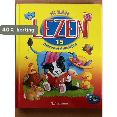 Ik kan lezen; 15 Dierenverhaaltjes grote letters, Boeken, Overige Boeken, Gelezen, Verzenden