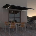 vidaXL Luifel automatisch met LED en windsensor 500x300 cm, Tuin en Terras, Verzenden, Nieuw
