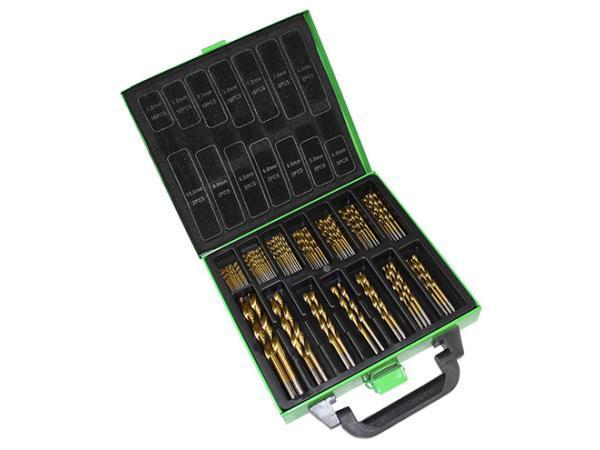 Veiling - HHS Titanium spiraalborenset 99-delig, Bricolage & Construction, Outillage | Foreuses