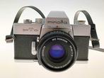 Makinon, Minolta SRT 101 + Rokkor 2/45mm + tussenringen N°1, Audio, Tv en Foto, Nieuw