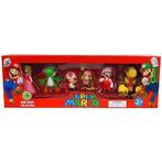 Nintendo Super Mario Mini Figure 6 Pack, Collections, Jouets miniatures, Verzenden