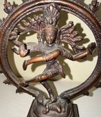 hindouisme : Seigneur de la danse Shiva Nataraja - Bronze -