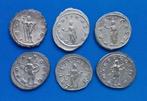 Romeinse Rijk. Gordian III (238-244 n.Chr.). Lot of 6 AR