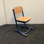 complete set 20 stuks schoolstoelen Presikhaaf (gele stip),, Huis en Inrichting, Stoelen, Gebruikt, Hout, Vijf, Zes of meer stoelen