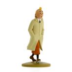 Kuifje Beeldje met Trenchcoat 12 cm, Collections, Personnages de BD, Ophalen of Verzenden