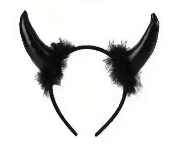 Halloween diadeem Duivelsoortjes beschikbaar voor biedingen