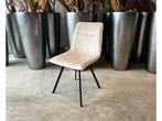 Veiling - Stoel Nora (set van 6) Velvet - Velours - Creme -, Huis en Inrichting, Stoelen, Nieuw