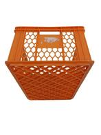 Stapelkrat 600x400x250mm Geperforeerd Oranje Gebruikt, Articles professionnels, Agriculture | Outils, Ophalen of Verzenden