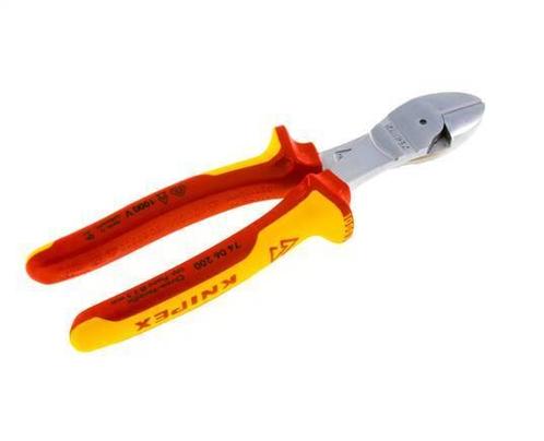 Knipex Krachtzijkniptang 200mm VDE-Getest Tot 1000V, Doe-het-zelf en Bouw, Gereedschap | Handgereedschap, Verzenden