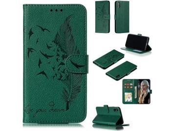 Veerpatroon Litchi Texture Horizontale Flip Leren Case met, Télécoms, Verzenden