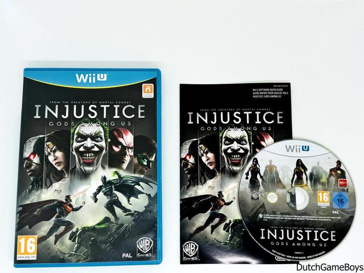 Nintendo Wii U - Injustice - Gods Among Us - EUZ, Games en Spelcomputers, Games | Nintendo Wii U, Gebruikt, Verzenden