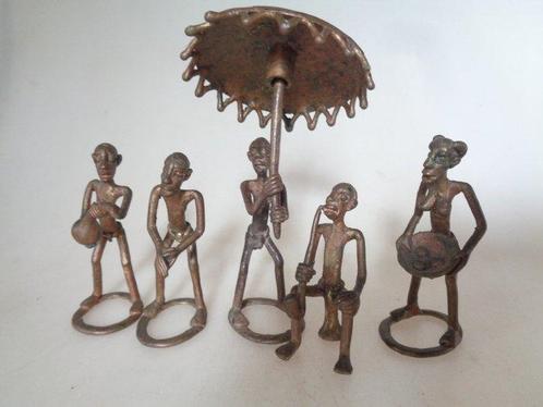 5 Ashanti beeldjes - Statuette - Asante - Ghana (Sans Prix, Antiek en Kunst, Kunst | Niet-Westerse kunst