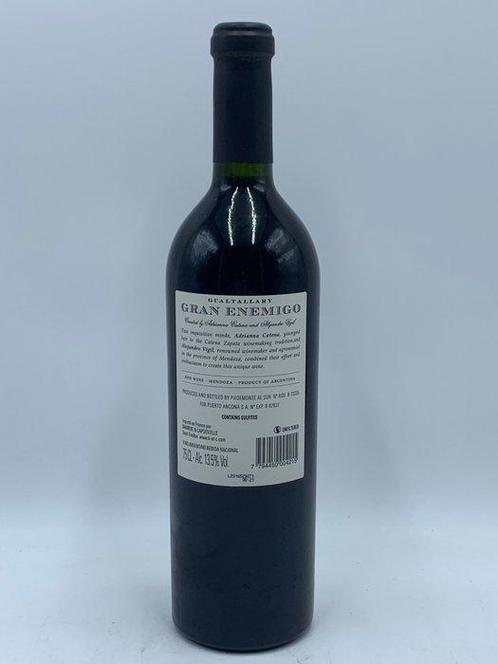 2019 Gran Enemigo Gualtallary Single Vineyard Cabernet Franc, Verzamelen, Wijnen