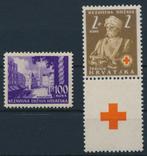 NDH Kroatië 1941 - Rode Kruis 2 kuna + 2 kuna en, Postzegels en Munten, Gestempeld