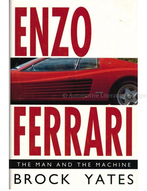 ENZO FERRARI, THE MAN AND THE MACHINE, Livres, Autos | Livres