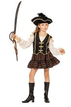 Piraat Jurk Kind, Kinderen en Baby's, Carnavalskleding en Verkleedspullen, Nieuw, Verzenden