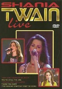 Shania Twain - Live  DVD, Cd's en Dvd's, Dvd's | Overige Dvd's, Zo goed als nieuw, Verzenden