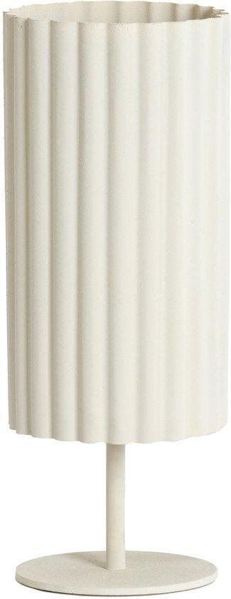 2dekans | Light & Living - tafellamp - Ardales - beige -, Huis en Inrichting, Lampen | Tafellampen, Ophalen of Verzenden